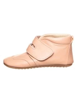 Pom Pom Leren Pantoffels Beige