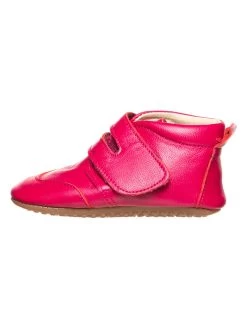 Pom Pom Leren Pantoffels Roze