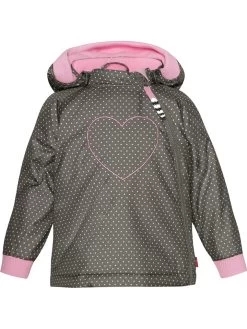Winterjas "Rylee" Grijs/wit