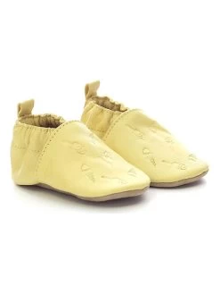 ROBEEZ Leren Kruipschoenen "Stick And Cone" Geel