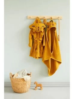 Roommate Badcape "Tiger" Okergeel - (L)72 X (B)72 Cm