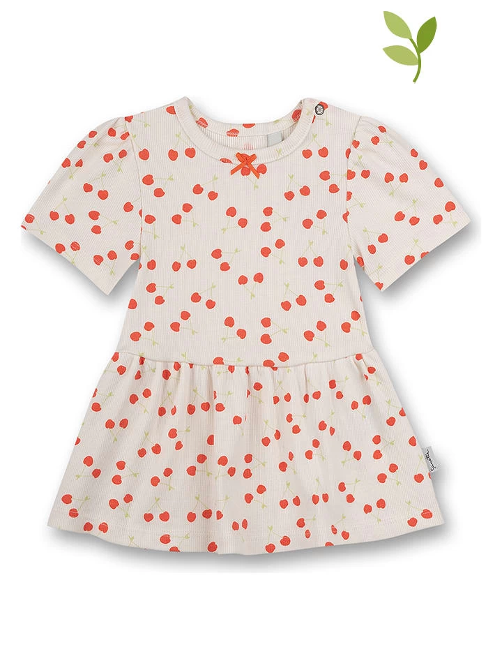 Jurk Crème/rood 1 Jurk Crème/rood