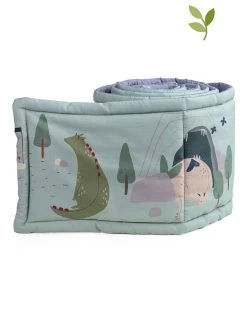 Sebra Stootkussen "Dragon Tales" Blauw - (L)360 X (B)26 Cm