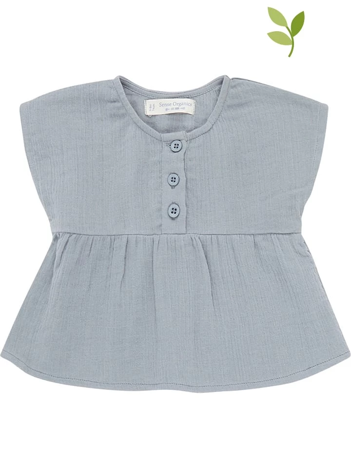 Sense Organics Tuniek "Kendra" Blauw/grijs 1 Sense Organics Tuniek "Kendra" Blauw/grijs