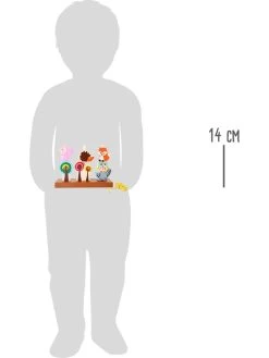 Small Foot Steekspel "Bosdieren" - Vanaf 18 Maanden -Babyproduct winkel small foot steekspel bosdieren vanaf 18 maanden 3