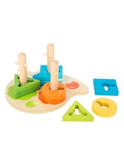 Small Foot Steekspel "Vormen En Kleuren" - Vanaf 12 Maanden