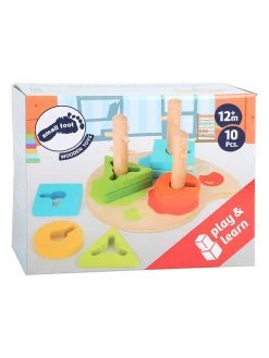 Small Foot Steekspel "Vormen En Kleuren" - Vanaf 12 Maanden -Babyproduct winkel small foot steekspel vormen en kleuren vanaf 12 maanden 4