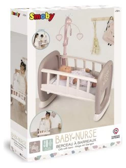 SMOBY Poppenwieg "Baby Nurse" - Vanaf 18 Maanden