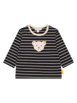 Steiff Longsleeve Zwart/beige