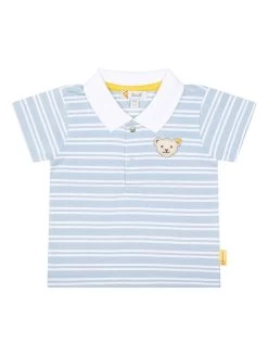 Steiff Poloshirt Lichtblauw