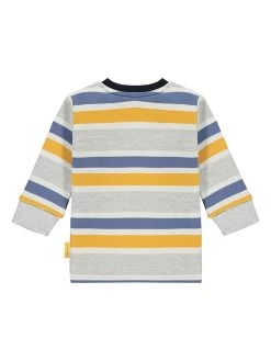 Voorkant -Babyproduct winkel steiff sweatshirt grijs meerkleurig 1