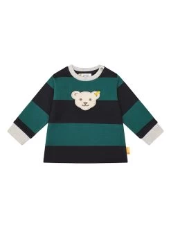 Steiff Sweatshirt Groen/zwart