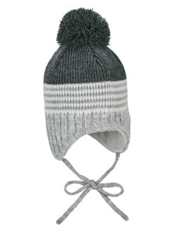 Sterntaler Gebreide Muts Grijs