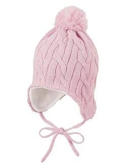 Sterntaler Gebreide Muts Lichtroze