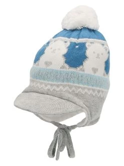 Sterntaler Muts Grijs/blauw