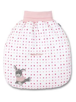 Sterntaler Trappelzak "Emmi Girl" Wit/lichtroze - (L)48 X (B)42 Cm