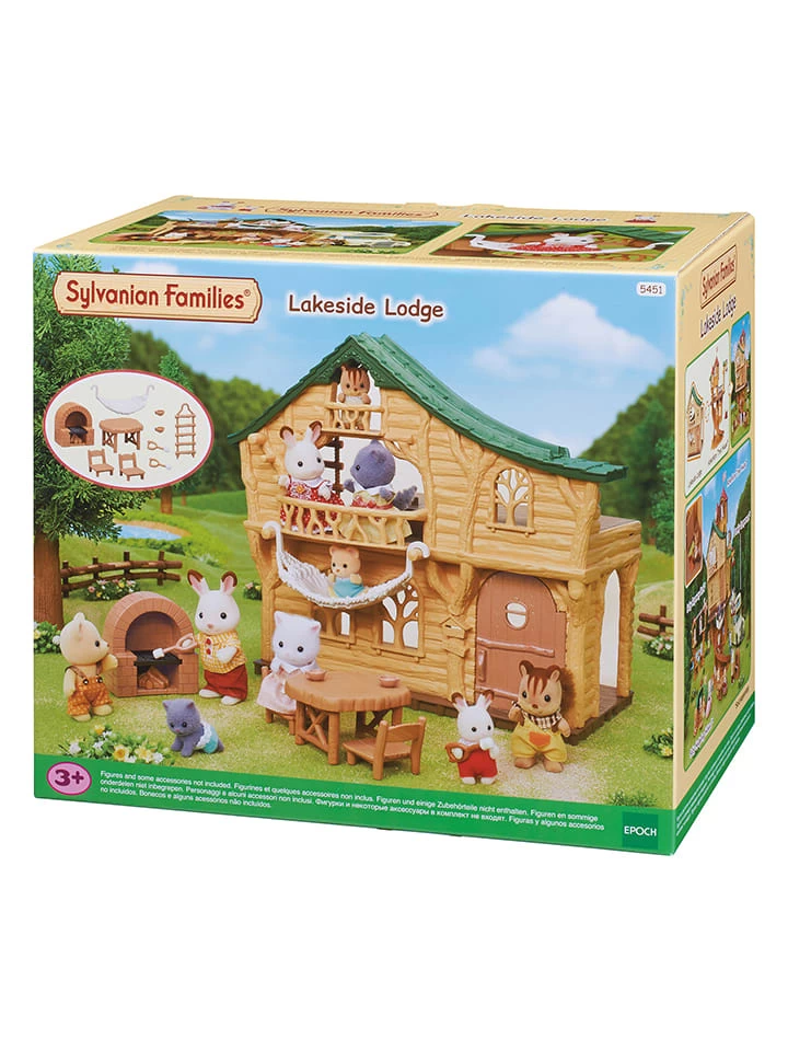 Sylvanian Families Speelhuis Met Accessoires "Huis Aan Het Meer" - Vanaf 3 Jaar 4 Sylvanian Families Speelhuis Met Accessoires "Huis Aan Het Meer" - Vanaf 3 Jaar - Afbeelding 4