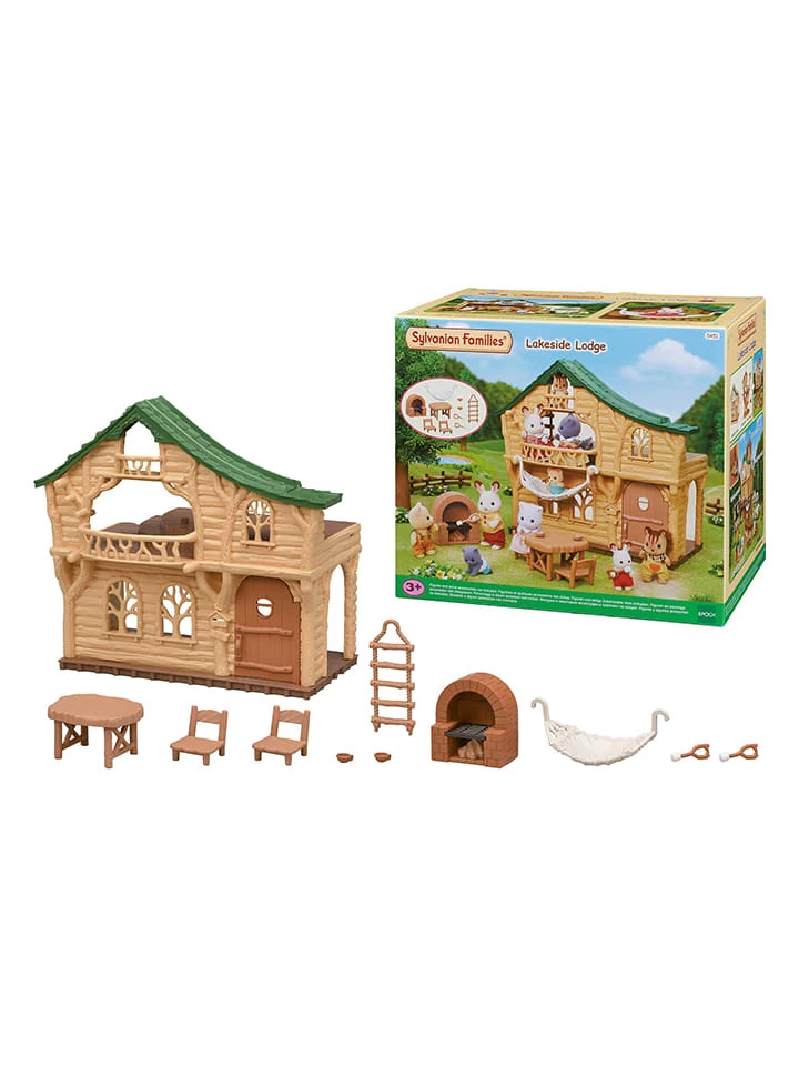 Sylvanian Families Speelhuis Met Accessoires "Huis Aan Het Meer" - Vanaf 3 Jaar 1 Sylvanian Families Speelhuis Met Accessoires "Huis Aan Het Meer" - Vanaf 3 Jaar