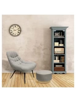 Poef "Scandinave" Grijs - (H)35 X Ø 60 Cm -Babyproduct winkel the home deco factory poef scandinave grijs h 35 x o 60 cm 3