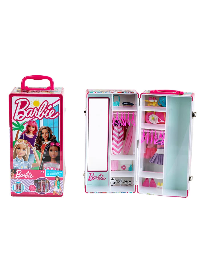 Theo Klein Kledingkastkoffer "Barbie" - Vanaf 3 Jaar 1 Theo Klein Kledingkastkoffer "Barbie" - Vanaf 3 Jaar