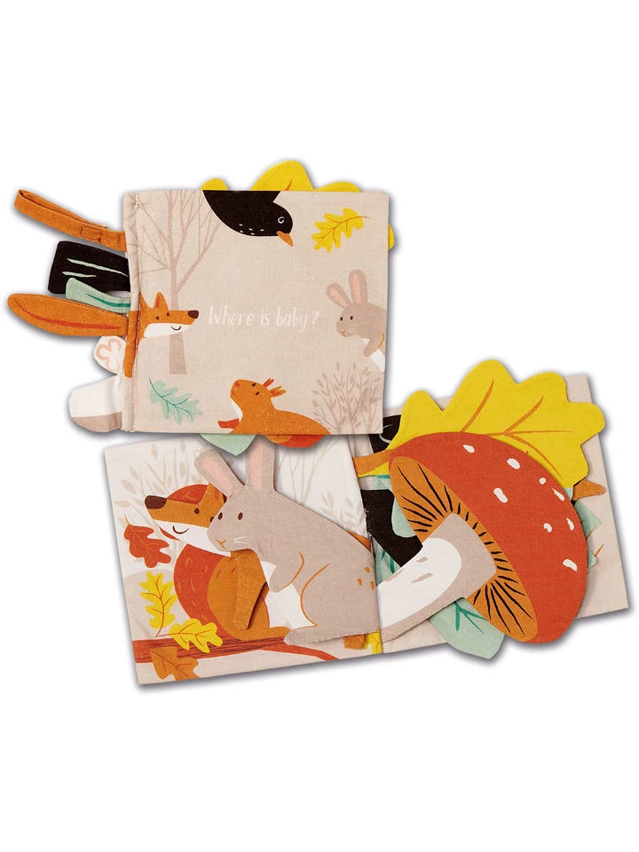 Stoffen Boek "Bos" - Vanaf De Geboorte 2 Stoffen Boek "Bos" - Vanaf De Geboorte - Afbeelding 2