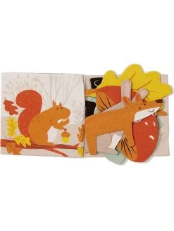 Stoffen Boek "Bos" - Vanaf De Geboorte 6 Stoffen Boek "Bos" - Vanaf De Geboorte -Babyproduct winkel threadbear stoffen boek bos vanaf de geboorte 2