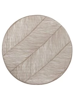 Babymat "Tan" Lichtbruin - Ø 123 Cm