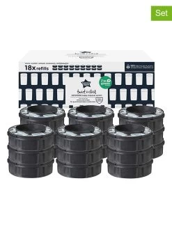 Tommee Tippee 18-delige Set: Navulcassettes Voor Luiertwister "Twist & Click" Zwart