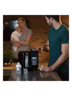 Tommee Tippee 2-delige Set: Flesbereider "Perfect Prep" Met Vervangend Filter Zwart -Babyproduct winkel tommee tippee 2 delige set flesbereider perfect prep met vervangend filter zwart 3