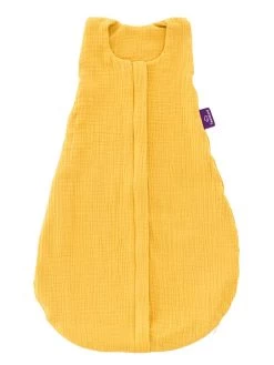 Träumeland Zomerslaapzak "Liebmich" Geel