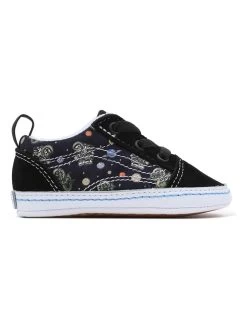 Vans Sneakers "Old Skool Crib" Zwart/donkerblauw