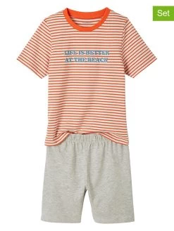 2-delige Set: Pyjama's Oranje