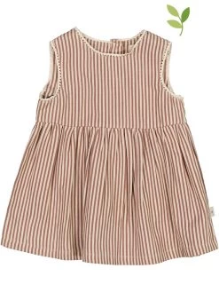 Wheat Jurk "Kirsten" Oudroze/crème