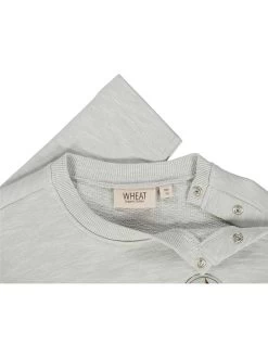 Wheat Sweatshirt "Kite Badge" Grijs -Babyproduct winkel wheat sweatshirt kite badge grijs 2