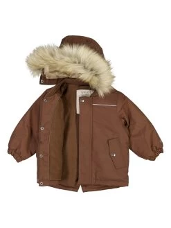 Wheat Winterjas "Kasper" Bruin -Babyproduct winkel wheat winterjas kasper bruin 2